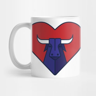 Stop Bullfights. Love the Bulls Mug